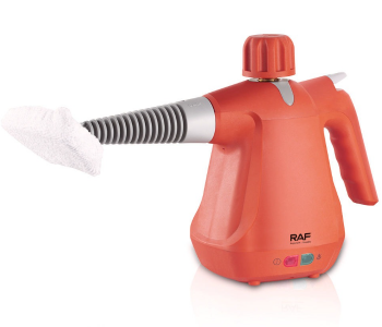 RAF 10-in-1 Handheld Steam Cleaner 1000W 350ml - R.1372 Orange in UAE
