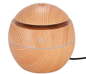 Ultrasonic Aroma Humidifier With Color Changing LED,Wooden Theme in UAE