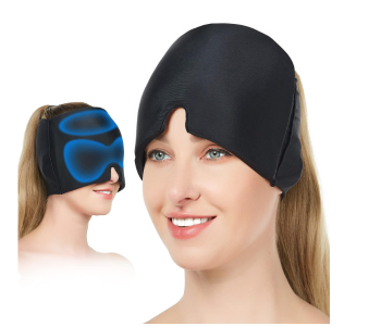 Migraine Relief Ice Hat Cooling Cap – Flexible Gel Cold Therapy Head Wrap For Headache, Sinus Pressure, Anxiety & Tension Relief in UAE