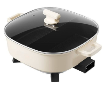 Denx DX3905 Multifunctional Electric Pot – 6L Large Capacity Electric Skillet With Adjustable Thermostat in UAE