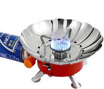 Portable Outdoor Butane Gas Stove – Windproof Folding Design, Mini Camping Cooker, Piezo Ignition in UAE