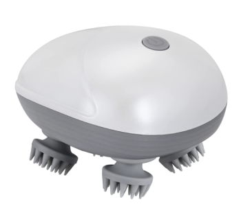 Smart Electric Scalp Massager Rechargeable | 4 Massage Heads Head & Hair Relaxation Device For Stress Relief & Blood Circulation in UAE