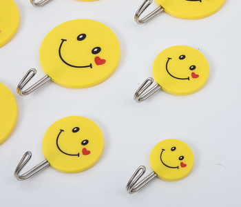 Yellow Duck Self-Adhesive Wall Hooks, Heavy-Duty Cartoon Animal Hook Hanger For Kitchen, Bathroom, Door, Or Wall in UAE