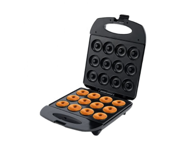 Sokany SK-821 Electric Donut Maker 1400W Black - 12-Hole Non-Stick Mini Doughnut Baker With Rapid Heat Technology in UAE