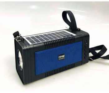 NNS NS-S267S 5-Way Powered Solar Emergency Radio - Portable Wireless Bluetooth Speaker With High-Brightness LED Flashlight, AM/FM/SW 3-Band Receiver, And Power Bank Function For Camping And Home Backup in UAE