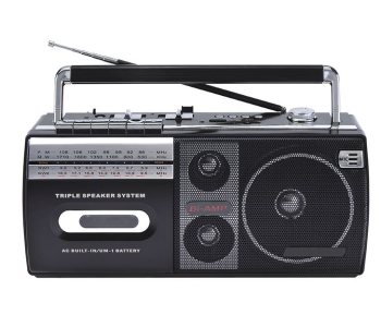 GOLON RX-M70USB Portable Radio Cassette Recorder - FM/MW/SW 4-Band Radio With USB/SD MP3 Player - Classic Design - Ramadan Special Edition in UAE
