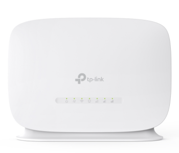 TP-Link TL-MR105 1-Port Durable Polycarbonate Sleek White 300Mbps High-Speed 4G LTE Wireless Router Plug And Play Home And Remote Office Networking in UAE