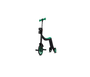 3 Wheels Kids Scooter Height Adjustable Foldable Lean To Steer Children Kick Scooters GREEN in UAE