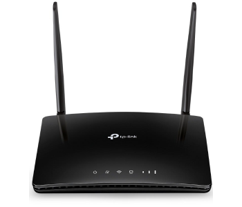 TP-Link Archer MR402 Durable Polycarbonate Sleek Black 1200Mbps High-Speed Dual Band Wi-Fi SIM Card Slot Plug And Play 4G LTE Router Home And Remote Office Internet in UAE