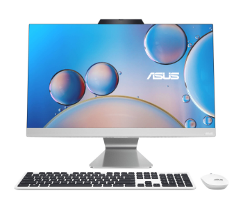 ASUS A3402WVAK All-In-One Desktop Computer Intel Core I5-1335U 8GB RAM 512GB SSD English-Arabic Keyboard Win11 - White in UAE