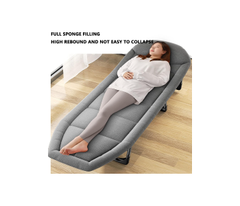 Outdoor Folding Bed Camping Cot, Portable Folding Cots For Adults, Adjustable 6-Postition Sleeping Bed, Reclining Chair Beach Lawn Pool,B,200x64x30cm in UAE