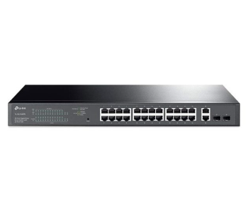 TP-Link TL-SG1428PE 28-Port Durable Metal Casing Professional Black 250W High-Capacity PoE+ Rackmountable Easy Smart Switch Enterprise Networking And Omada EAP Integration in UAE