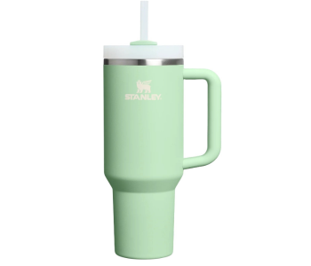 Stanley Quencher H2.0 FlowState Vacuum Stainless Steel Water Bottle With Lid And Straw, BPA-Free, 40oz ( Sage Green) in UAE
