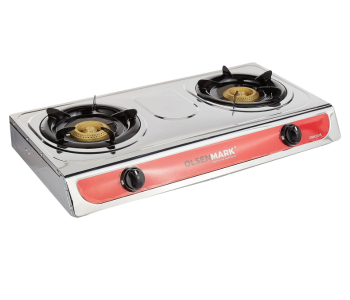 Olsenmark OMK2316 Stainless Steel Double Gas Burner in OMAN