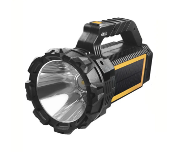 Solar Power LED FlashLight Search Light 3 Solar Panels Rechargeable With Handle For Hunting Camping Hiking Emergency in UAE