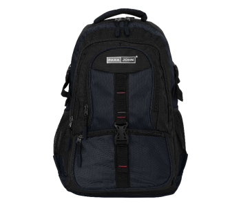 Para John PJSB6007A18 Multi-Compartment Stylish Student Backpack 18 Inch - Dark Navy Blue in UAE
