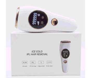 IPL Hair Removal Device Laser Hair Remover (White) in UAE