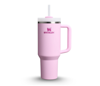 Stanley Quencher H2.0 FlowState Vacuum Insulated Tumbler 40 Oz (1.2L) Peony Pink in UAE