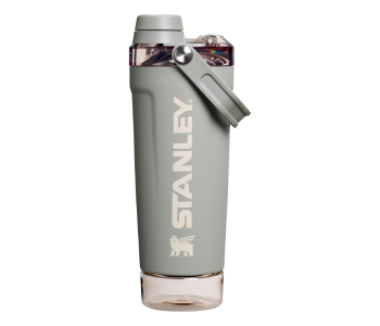 STANLEY Activate Shaker Bottle Leakproof Stainless Steel 20 Oz Sage Grey in UAE
