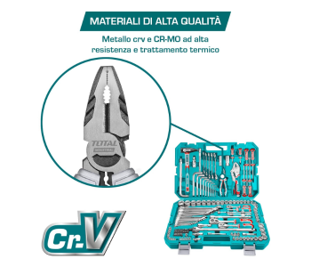TOTAL 142 Pcs Combination Tools Set THKTHP21426 in UAE