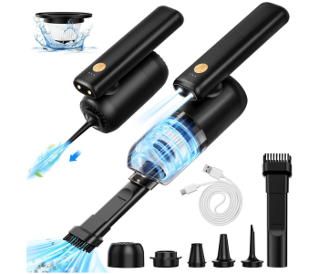 Mini Handheld Folding Vacuum Cleaner Type-C Rechargeable Big Battery For Car Desk Home in UAE