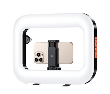 LED Ring Fill Light Smartphone Video Vlogging Rig Portable Square in UAE