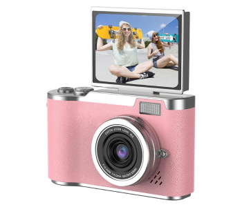 LK007 2.4 Inch HD CCD Camera Retro Kids Camera(PINK) in UAE