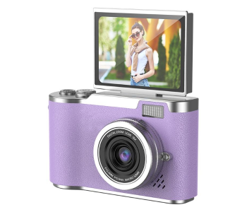 LK007 2.4 Inch HD CCD Camera Retro Kids Camera(PURPLE) in UAE