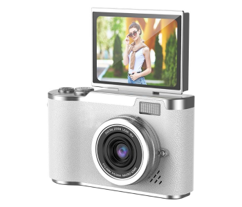 LK007 2.4 Inch HD CCD Camera Retro Kids Camera(WHITE) in UAE