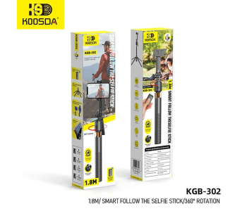 KOOSDA KGB-302 1.8M/Smart Follow The Selfie Stick/360° Rotation in UAE