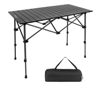 Byliable Camping Table Folding Portable Camp Aluminum Fold Up Lightweight Roll Up Table Adjustable Height With Carry Bag Indoor Outdoor For Camping, Picnic, in UAE