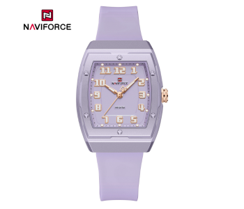 NAVIFORCE Women Watch Purple Rose Gold Model NF7128 in UAE