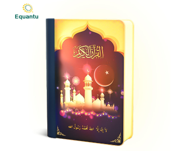Equantu Book Lamp Quran Speaker 8GB Storage With Seven Colors LED in UAE