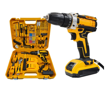 DENX Cordless Drill Set 21V 1300mAh Lithium Battery Power Tool Kit DX3329 in UAE