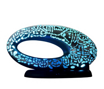 Equantu Future Museum Design Quran Speaker With 5 Daily Azan Clock Alert in UAE