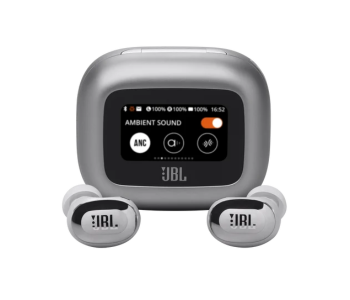 JBL Live Buds 3 True Wireless Noise Cancelling Earbuds-Silver in UAE