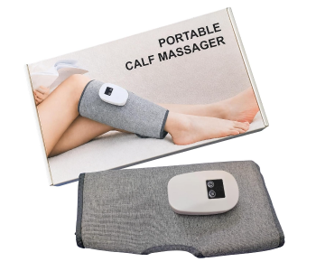 Portable Cordless Electric Calf Massager With Heat Compression And Adjustable Air Compression Wrap Leg Massager Machine For Circulation Pain Relief Fatigue Muscle Relaxation Foldable Rechargeable Leg Massaging Wrap Bandage. in UAE