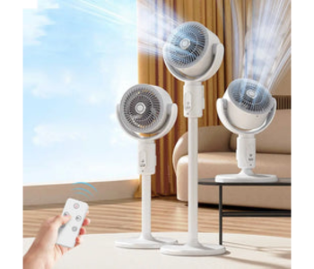 TOBI Air Circulation Fan - Portable Silent 5 Speed Cooling Fan - TB 989 in UAE