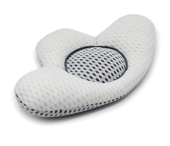 Support Pillow Ergonomic 3D Mesh Waist Cushion With Adjustable Height Pad For Lower Back Pain Relief, Sleeping & Driving in UAE