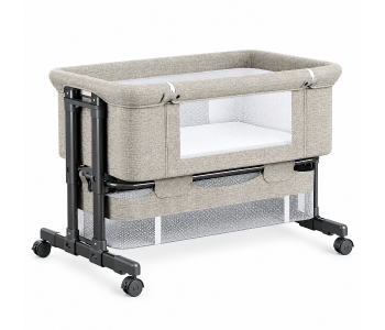 High-quality Twins Crib Portable Folding Crib For New Born Baby Bassinet Cradle Bed For Twins Bedding Set New Born Baby in UAE