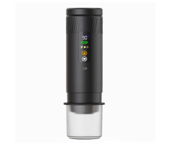 Portable Espresso Machine 18W Fast Charging Coffee Maker With Child Safety Lock LED Display For Travel Car Camping in UAE