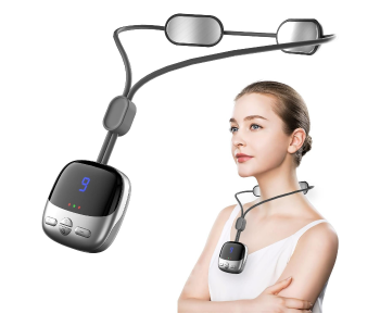 Portable Neck Massager With Heat, Electric Pulse, 4 Modes, 9 Levels, Deep Tissue Massage For Neck, Shoulder, Back, Arm, Pain Relief in UAE