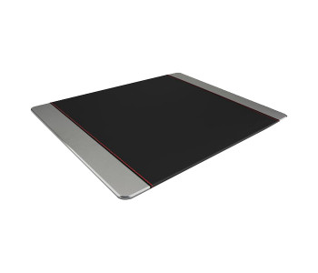 Promate METAPAD-PRO Leather Wrapped Anodized Aluminum Mouse Pad - Grey in KSA