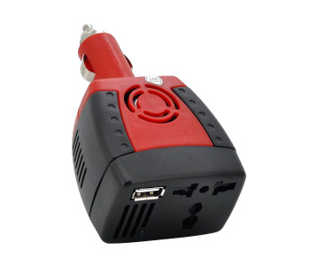 DLC 150 Watts Car Power Inverter - Black & Red in KSA