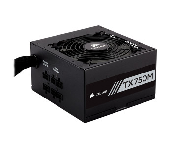 Corsair CP-9020131-UK TX-M Series TX750M 750W 80 Plus Gold Certified PSU - Black in OMAN