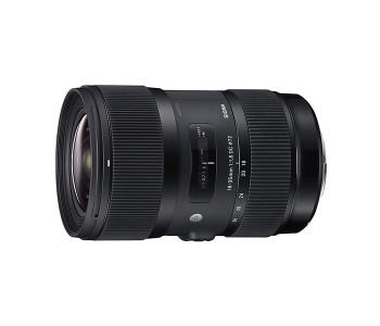 Sigma 18-35mm F/1.8 DC HSM Art Lens For Nikon - Black in UAE