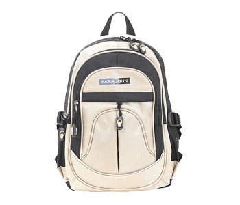 Para John PJSB6001A16 16-inch School Backpack - Grey in UAE