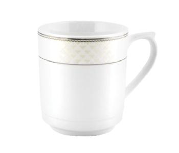 Royalford RF6692 11 Oz Bone Wave Porcelain Coffee Mug in UAE