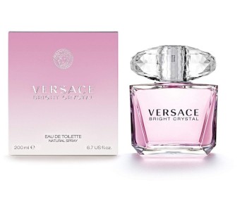 Versace 200ml Bright Crystal Eau De Toilette For Women in KSA