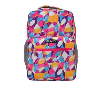 Gravity GRFB08471 18.5-inch Flowers Backpack Wide in OMAN